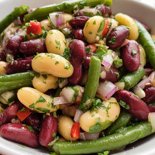 The Ultimate Three Bean Salad Recipe: Easy, Flavorful, and Refreshing 3 The Ultimate Three Bean Salad Recipe: Easy, Flavorful, and Refreshing