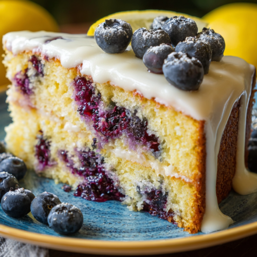 Amarinda's Luscious Lemon Blueberry Cake Recipe 3 Amarinda's Luscious Lemon Blueberry Cake Recipe