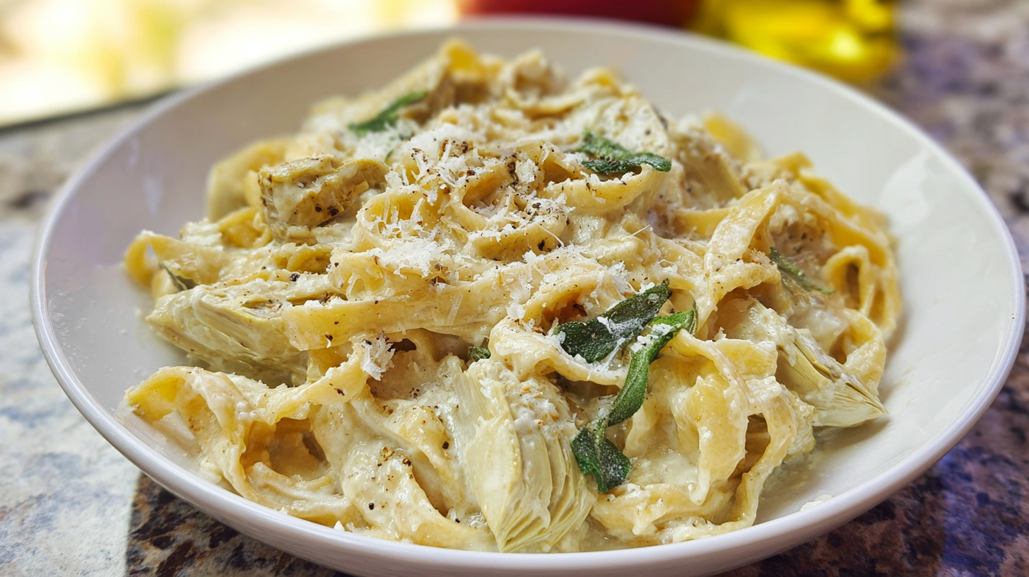 Creamy Artichoke Pasta: An Easy Weeknight Delight 2 image 1776766027082 Creamy Artichoke Pasta: An Easy Weeknight Delight
