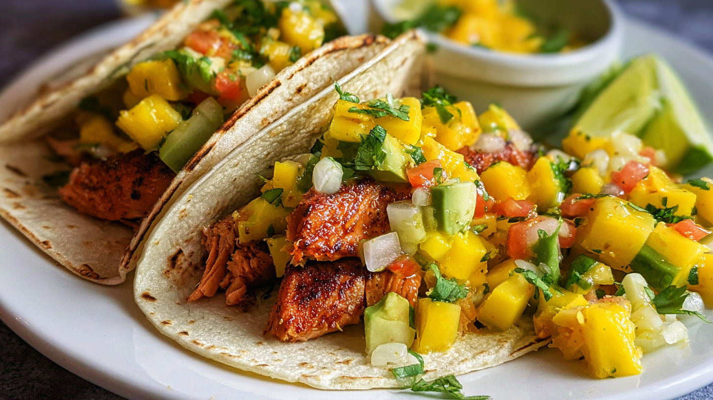 Flavorful Salmon Tacos with Mango Corn Salsa: Your New Weeknight Favorite 2 image 1776846944178 Flavorful Salmon Tacos with Mango Corn Salsa: Your New Weeknight Favorite