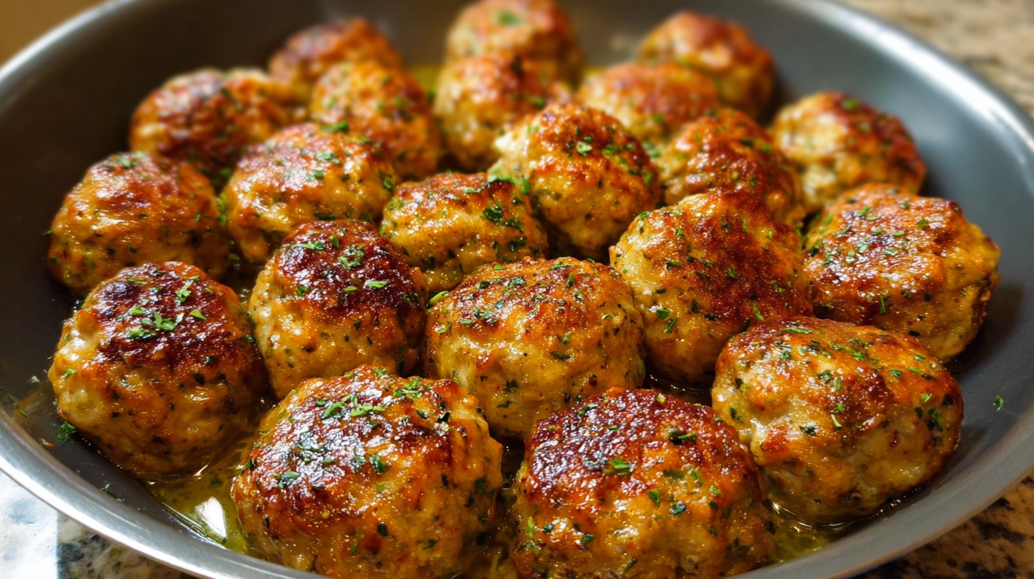 Home 1 Easy Baked Chicken Meatballs: Your New Weeknight Go-To