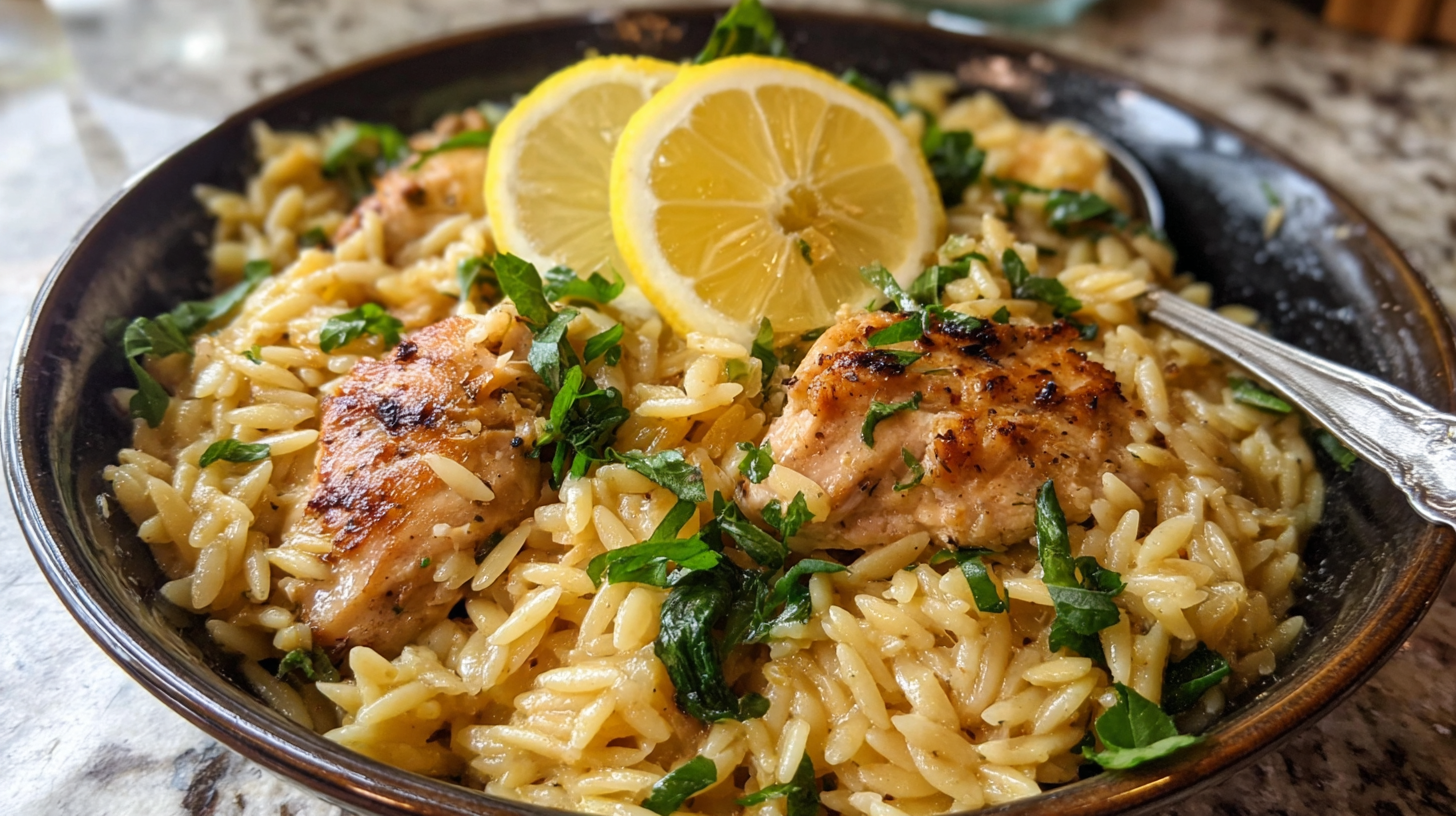 Lemon Chicken Orzo: A One-Skillet Symphony of Flavor 2 image 1777042095881 Lemon Chicken Orzo: A One-Skillet Symphony of Flavor