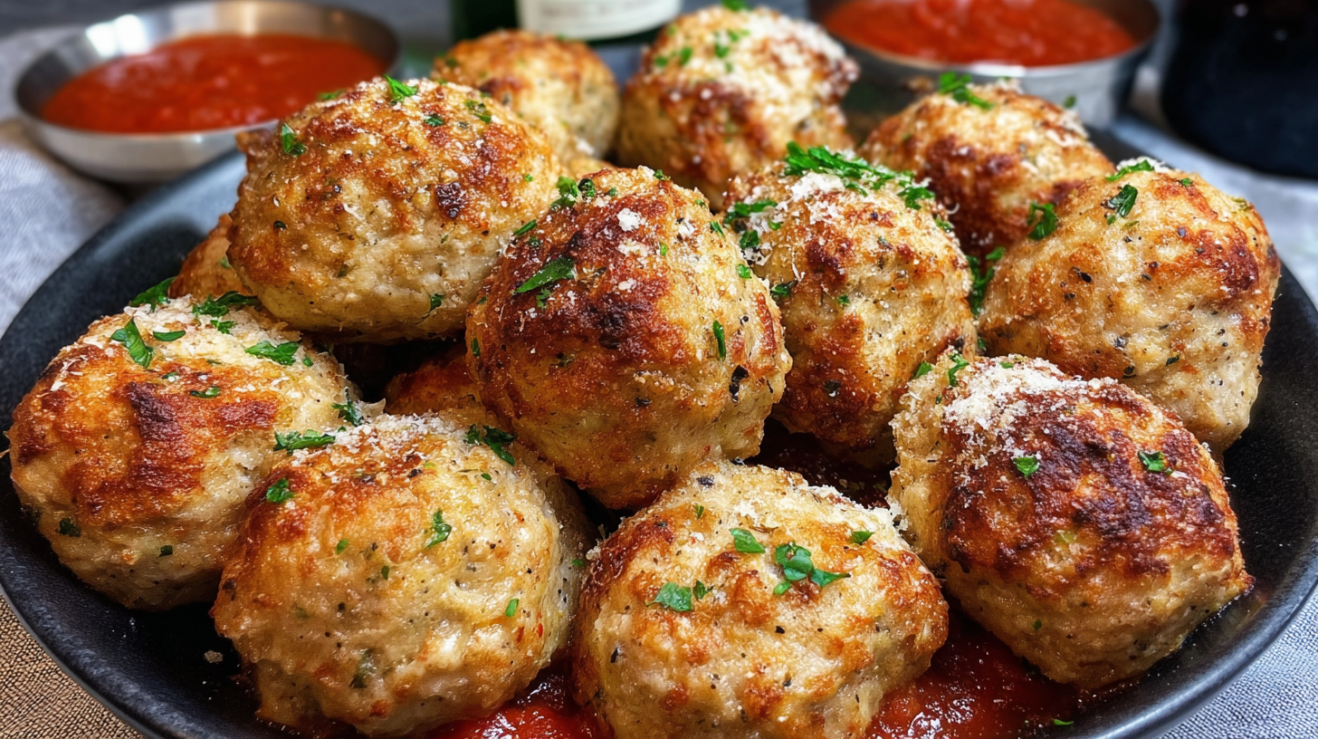 Easy Garlic-Parmesan Chicken Meatballs: A Flavorful Weeknight Win 2 image 1777042371428 Easy Garlic-Parmesan Chicken Meatballs: A Flavorful Weeknight Win
