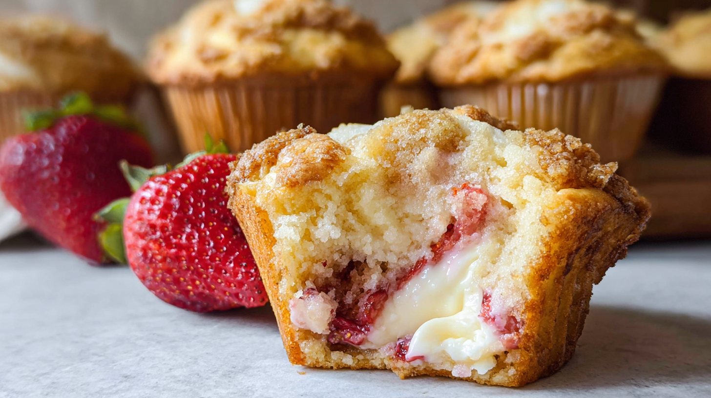 Strawberry Cream Cheese Muffins: An Irresistible Homemade Treat 2 image 1777114971399 Strawberry Cream Cheese Muffins: An Irresistible Homemade Treat