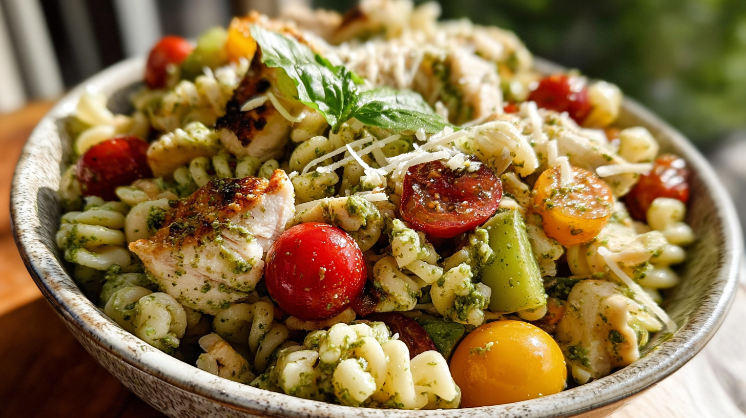 Home 3 Easy Chicken Pesto Pasta Salad: Your New Go-To Recipe