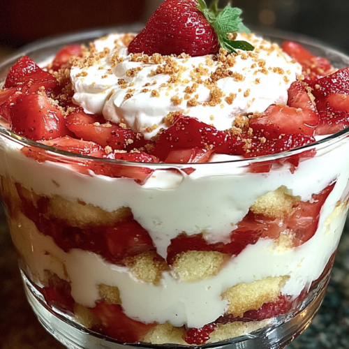 The Ultimate Strawberry Shortcake Trifle: A Dreamy Dessert 3 The Ultimate Strawberry Shortcake Trifle: A Dreamy Dessert