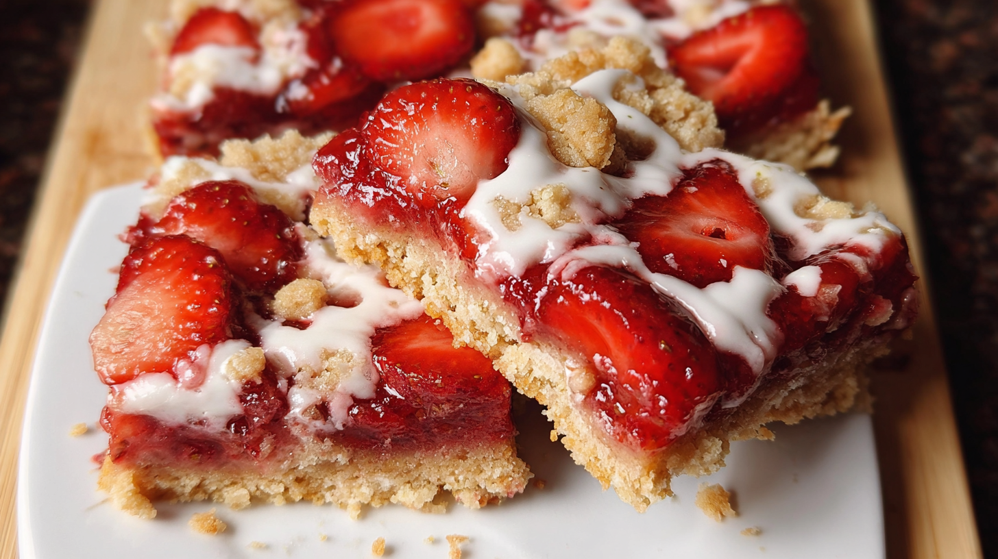 Easy Strawberry Shortcake Bars: A Sweet Summertime Treat 2 image 1777281337483 Easy Strawberry Shortcake Bars: A Sweet Summertime Treat