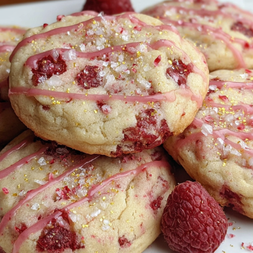 Bright & Zesty Lemon Raspberry Cookies 3 Bright & Zesty Lemon Raspberry Cookies