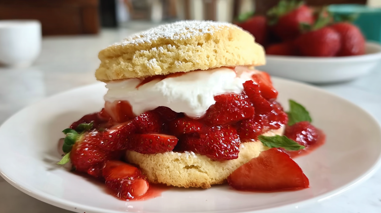 Classic Strawberry Shortcake: A Summer Delight Made Easy 2 image 1777283647006 Classic Strawberry Shortcake: A Summer Delight Made Easy