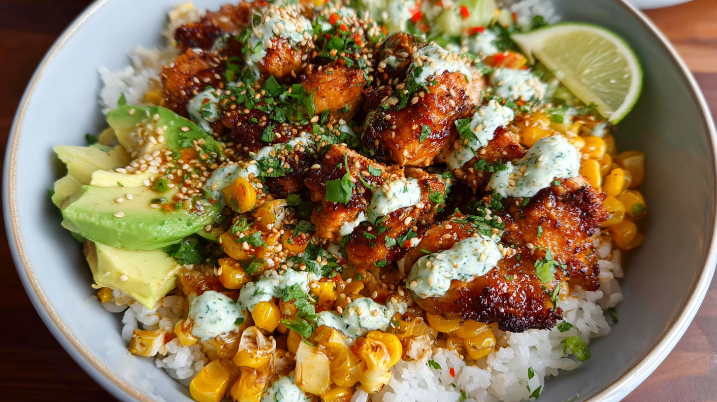 Street Corn Chicken Rice Bowl: Your New Weeknight Favorite 2 image 1777741535437 Street Corn Chicken Rice Bowl: Your New Weeknight Favorite