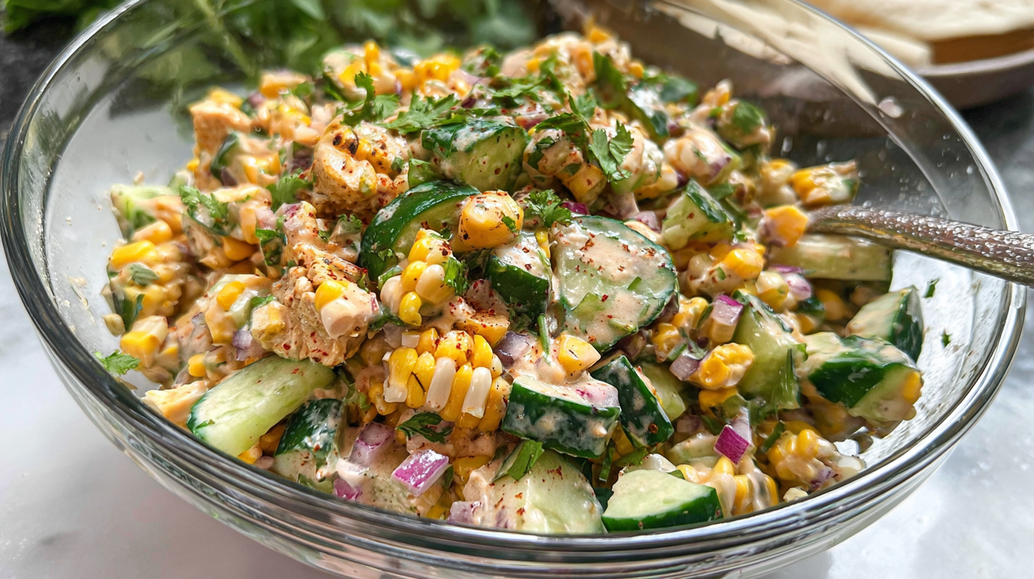 Street Corn Cucumber Salad: A Zesty Summer Delight by Amarinda 2 image 1777815203238 Street Corn Cucumber Salad: A Zesty Summer Delight by Amarinda