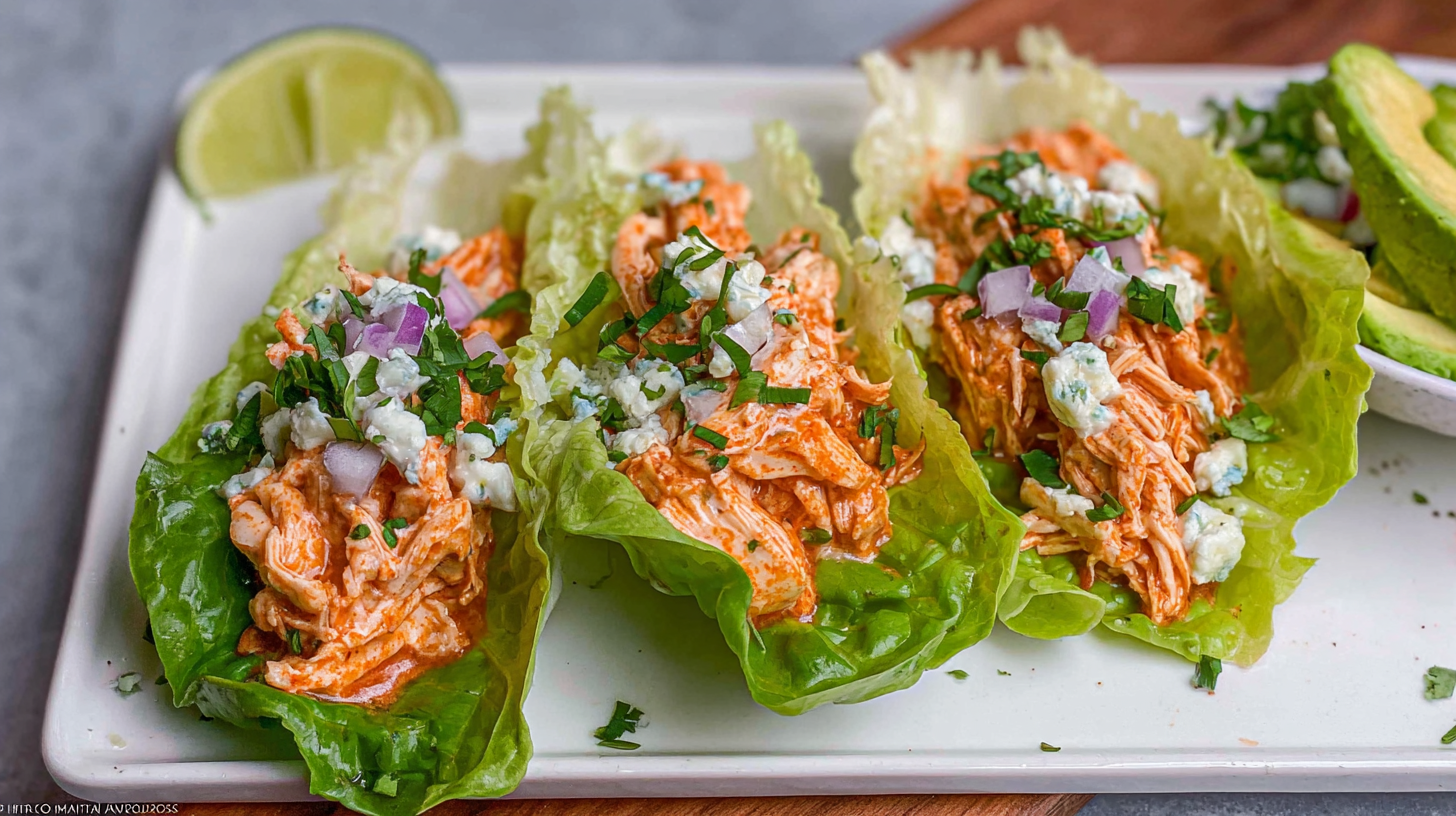 Easy & Flavorful Buffalo Chicken Lettuce Wraps: Your New Go-To Meal 2 image 1777815819813 Easy & Flavorful Buffalo Chicken Lettuce Wraps: Your New Go-To Meal