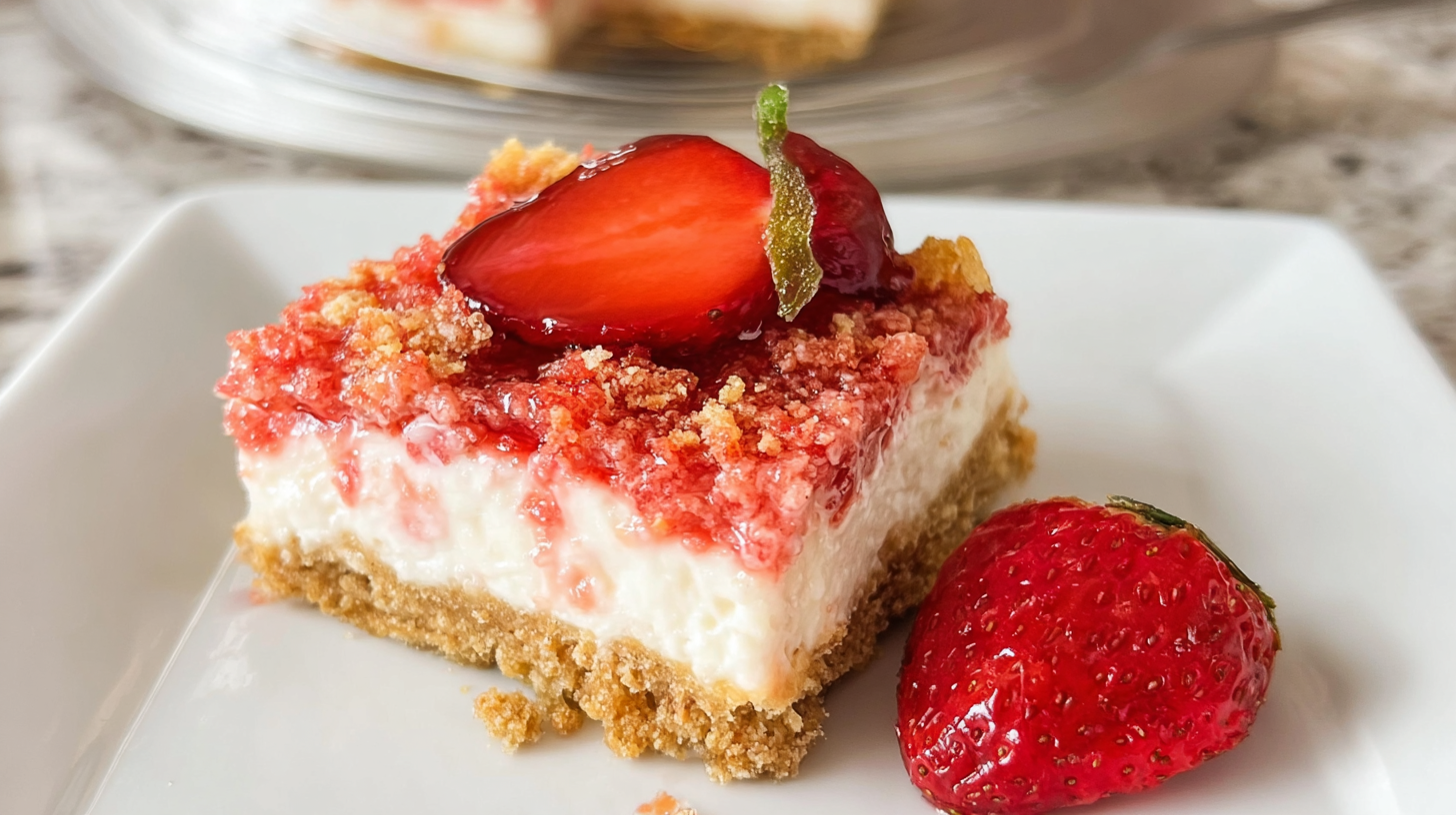 Strawberry Crunch Cheesecake Bars: Your New Favorite No-Bake Treat 2 image 1778077019977 Strawberry Crunch Cheesecake Bars: Your New Favorite No-Bake Treat