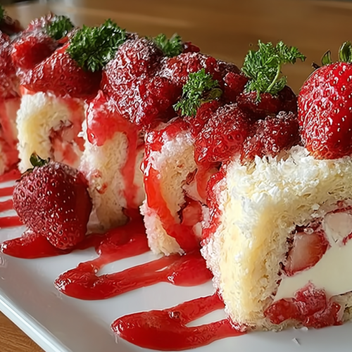 strawberry shortcake cheesecake dessert sushi rolls 3 strawberry shortcake cheesecake dessert sushi rolls