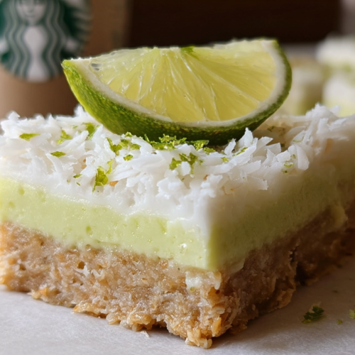Starbucks lime frosted coconut bars 3 Starbucks lime frosted coconut bars