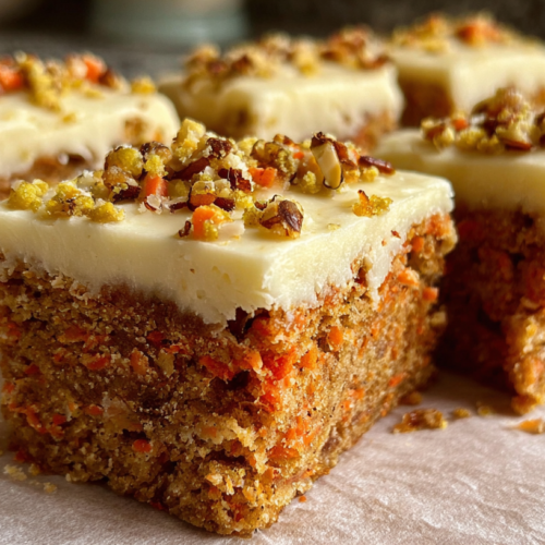 Healthy Carrot Cake Bars: A Guilt-Free Treat