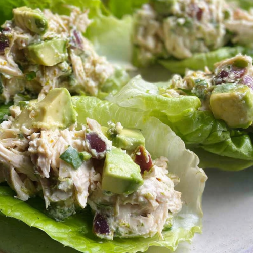 Avocado Chicken Salad Lettuce Wraps: Your New Go-To Healthy Lunch
