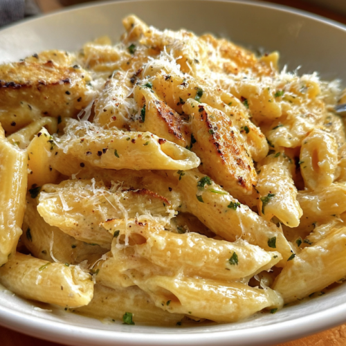 Easy Garlic Parmesan Pasta with Chicken: A Flavorful Weeknight Delight