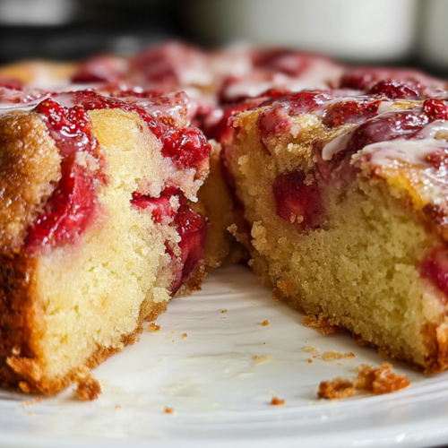 Easy Strawberry Rhubarb Cake: A Taste of Spring