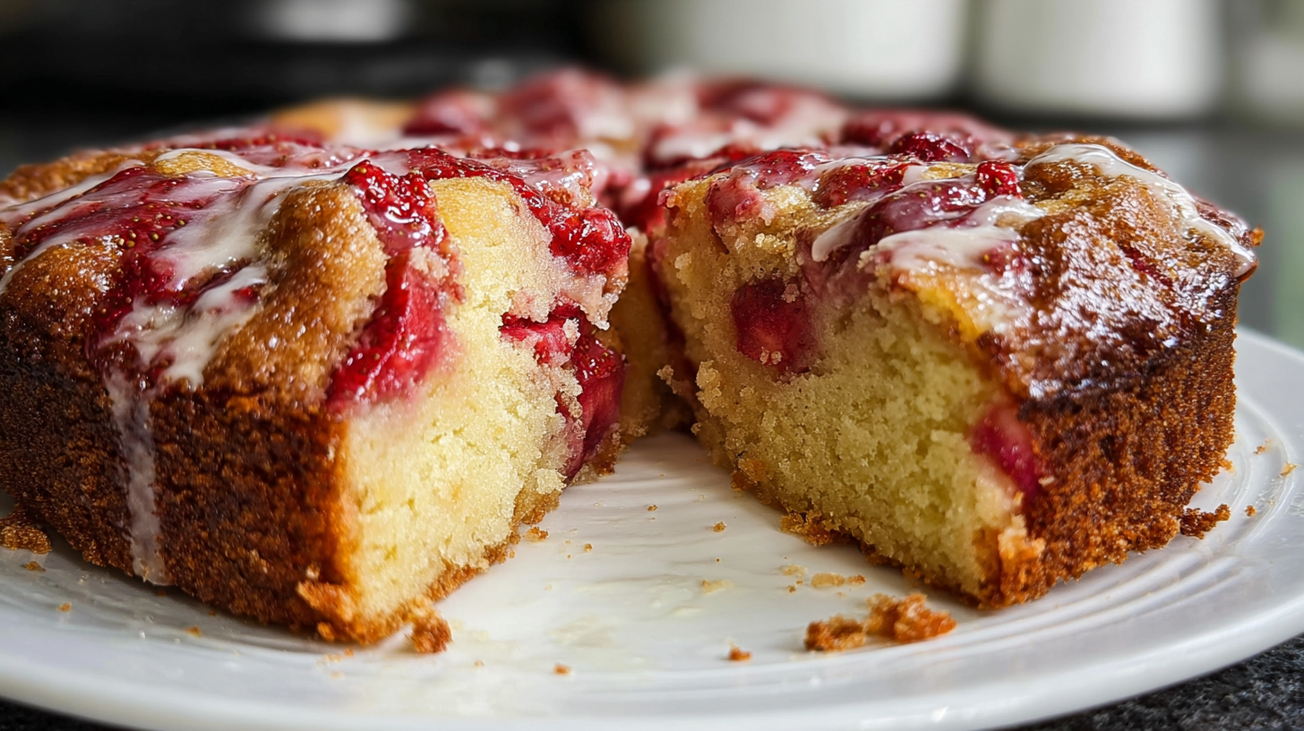 Easy Strawberry Rhubarb Cake: A Taste of Spring