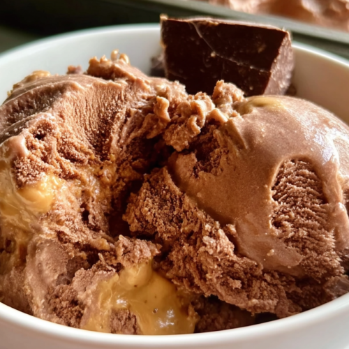 Indulge Guilt-Free: Easy Chocolate Peanut Butter Protein Ice Cream
