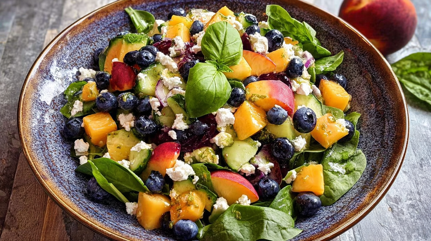 image 1776531910995 Blueberry Peach Feta Salad: Your New Summer Favorite